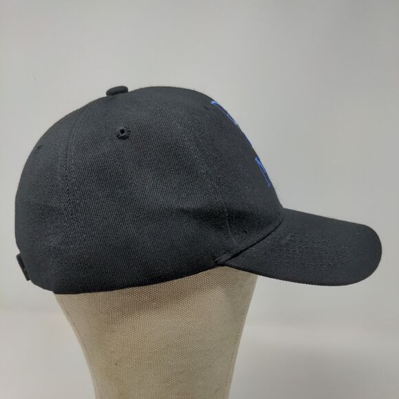 J&W Women's Strapback Hat Black Adjustable Dog Mom Embroidered Logo W/Tags - Picture 6 of 11